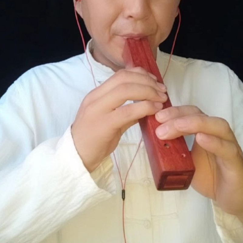 Musical Instrument Xun - 10홀 사각 목재 Xun 사운드 힐링