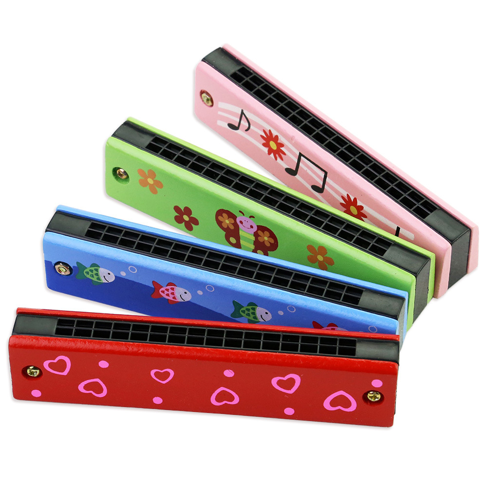 Musical Instrument That You Blow Into - 어린이 하모니카, 어린이를 위한 나무 악기