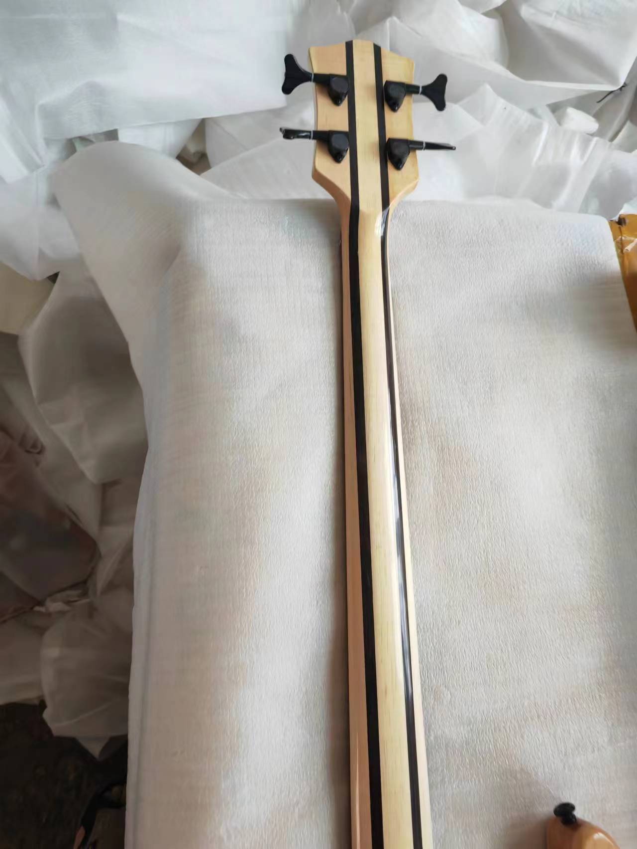Bass Guitar Fretless - 커스텀 4현 G-Wal 스타일 일렉트릭 베이스