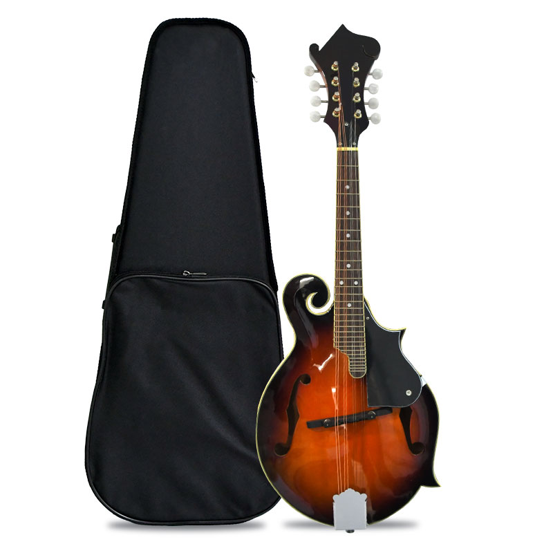 F 스타일 만돌린, 8현 어쿠스틱 악기, 선버스트 마감 - Mandolin A Style 리뷰 및 가격