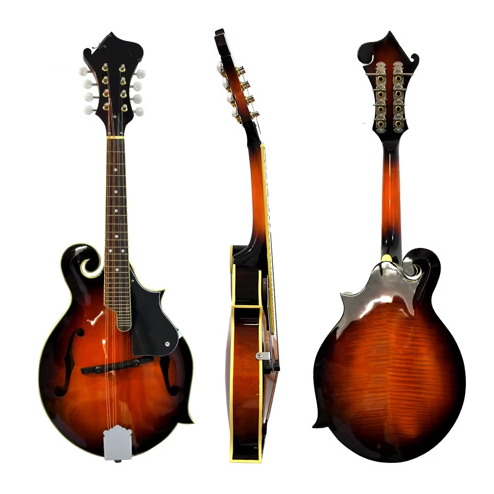 F 스타일 만돌린, 8현 어쿠스틱 악기, 선버스트 마감 - Mandolin A Style 리뷰 및 가격