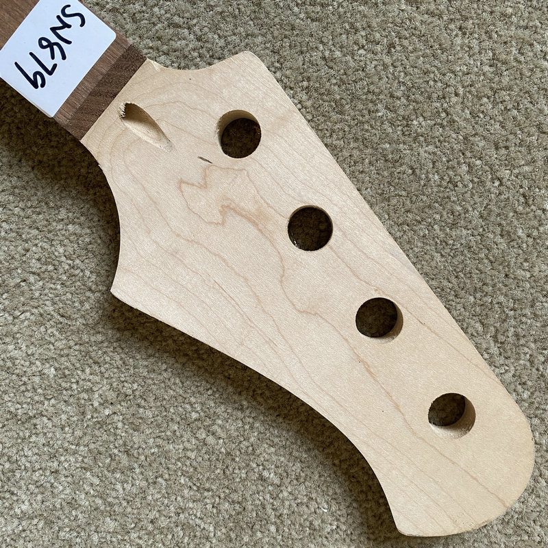 SN879 미완성 베이스 기타 넥 4현 프렛 없는 메이 - Bass Guitar Fretless 리뷰 및 가격