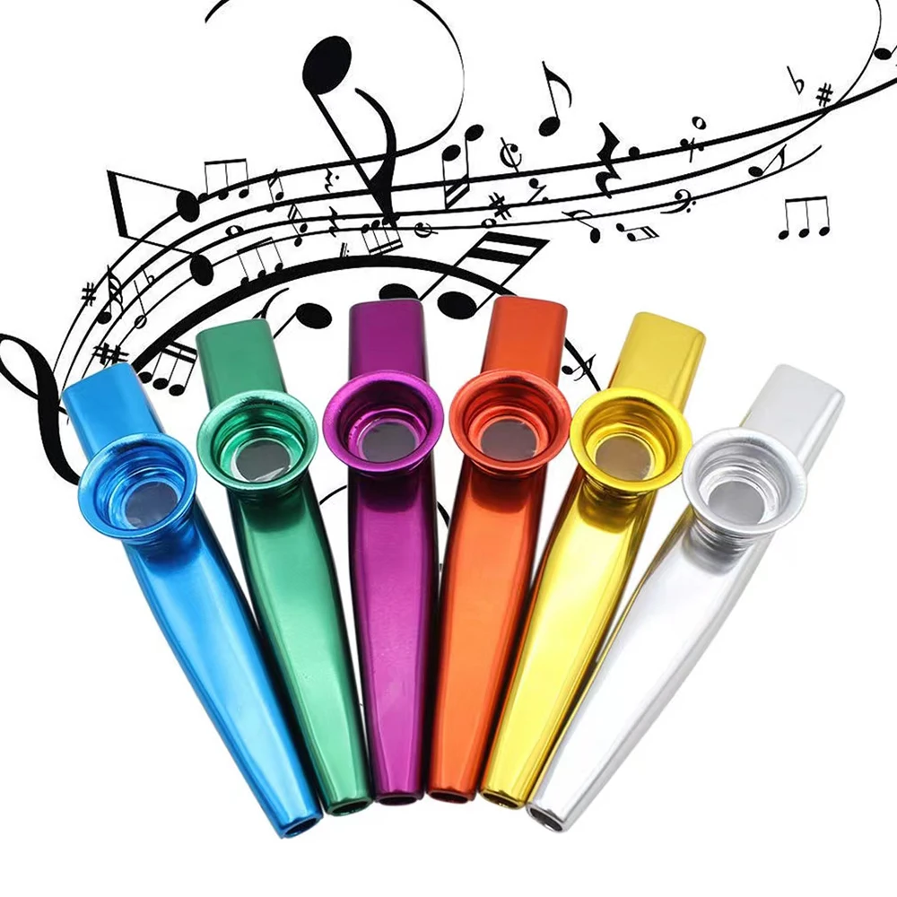    메탈 카주 하모니카 마우스 플루트 어린이 파티  - Musical Instrument Kazoo 리뷰 및 가격