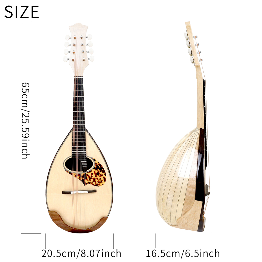 IRIN 8줄 만돌린 볼백 A 스타일 만돌린, 기그백, - Mandolin A Style 리뷰 및 가격
