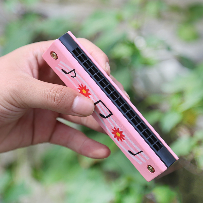 어린이 하모니카, 어린이를 위한 나무 악기 장난감, 1 - Musical Instrument That You Blow Into 리뷰 및 가격