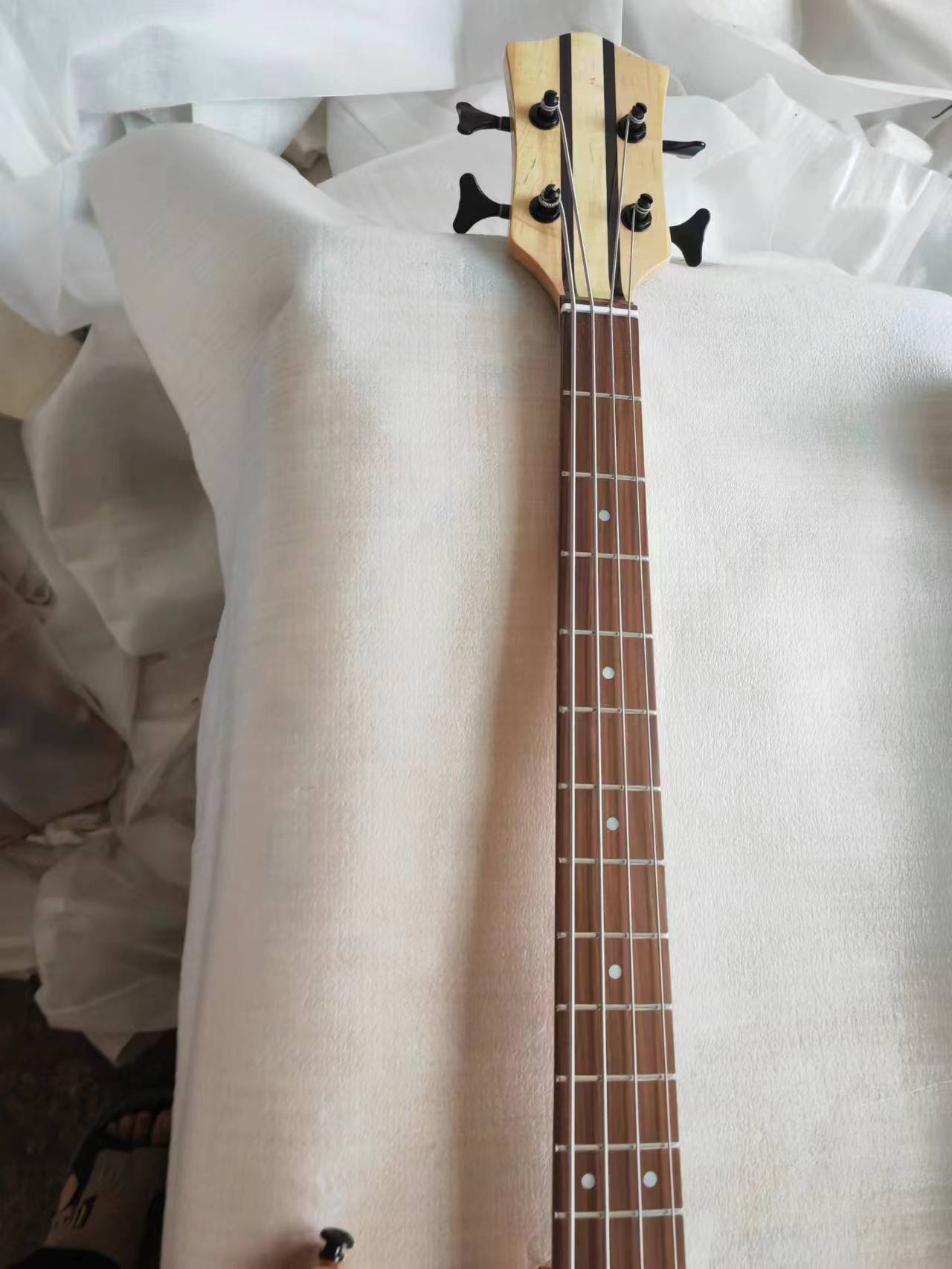커스텀 4현 G-Wal 스타일 일렉트릭 베이스 기타 마 - Bass Guitar Fretless 리뷰 및 가격