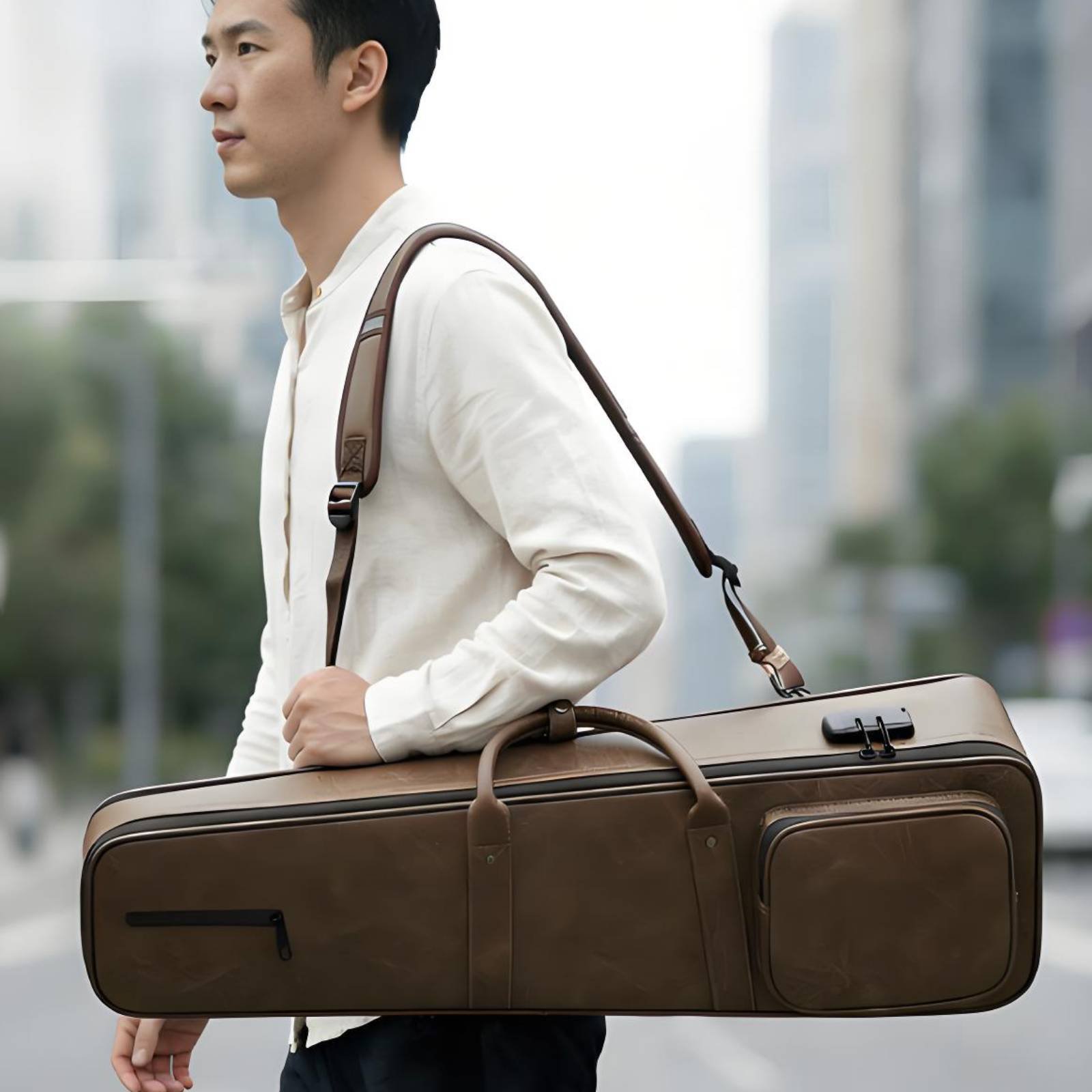에르후 케이스 PU 가죽 에르후 가방 중국 바이올린 가 - Erhu Violin Chinese 리뷰 및 가격