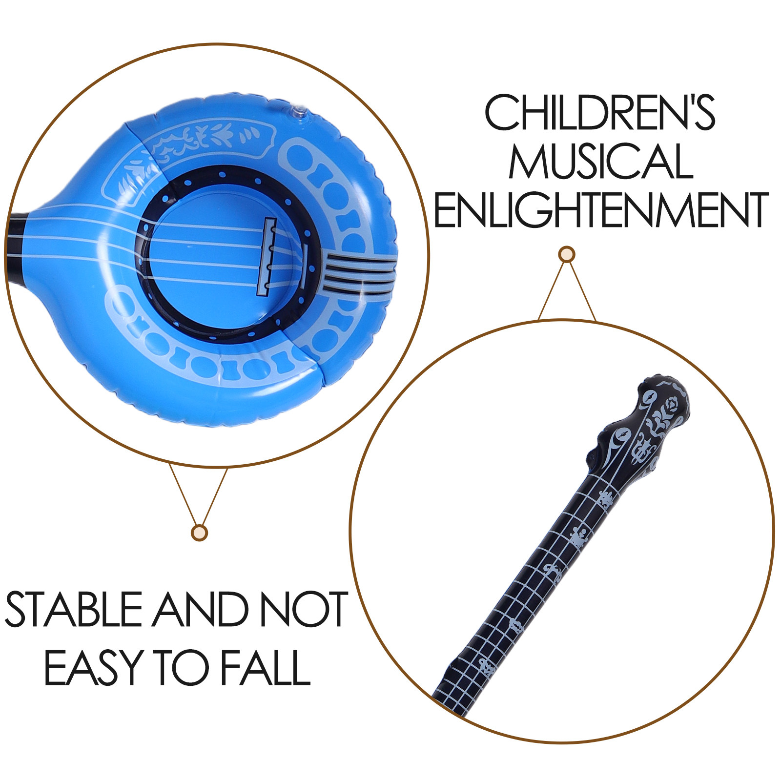 2개 세트, 공기로 부풀리는 악기, 어린이용, 연주용  - Musical Instrument That You Blow Into 리뷰 및 가격