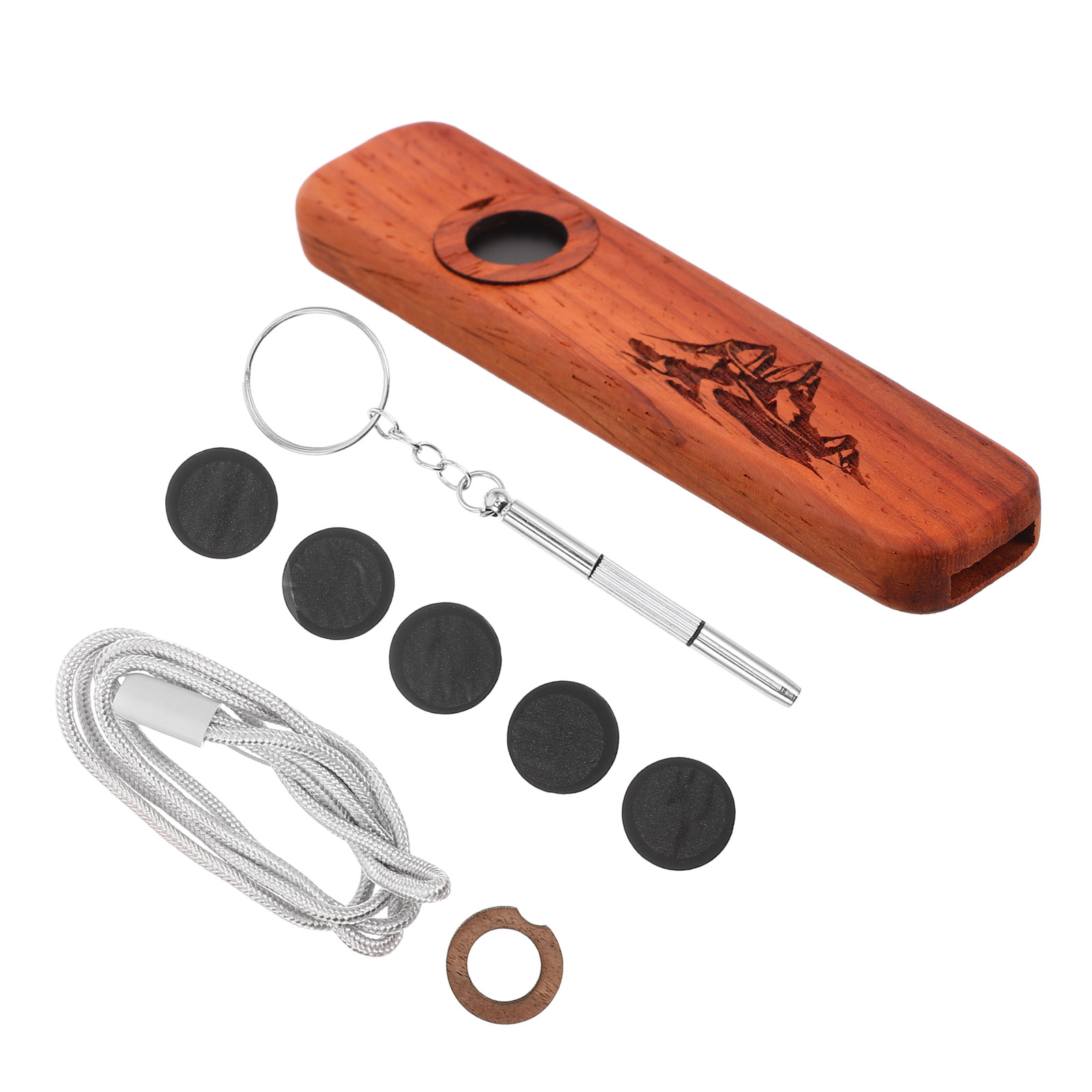1세트 나무 카주, 천연 로즈우드 재질, 휴대용, 여행 - Musical Instrument Kazoo 리뷰 및 가격