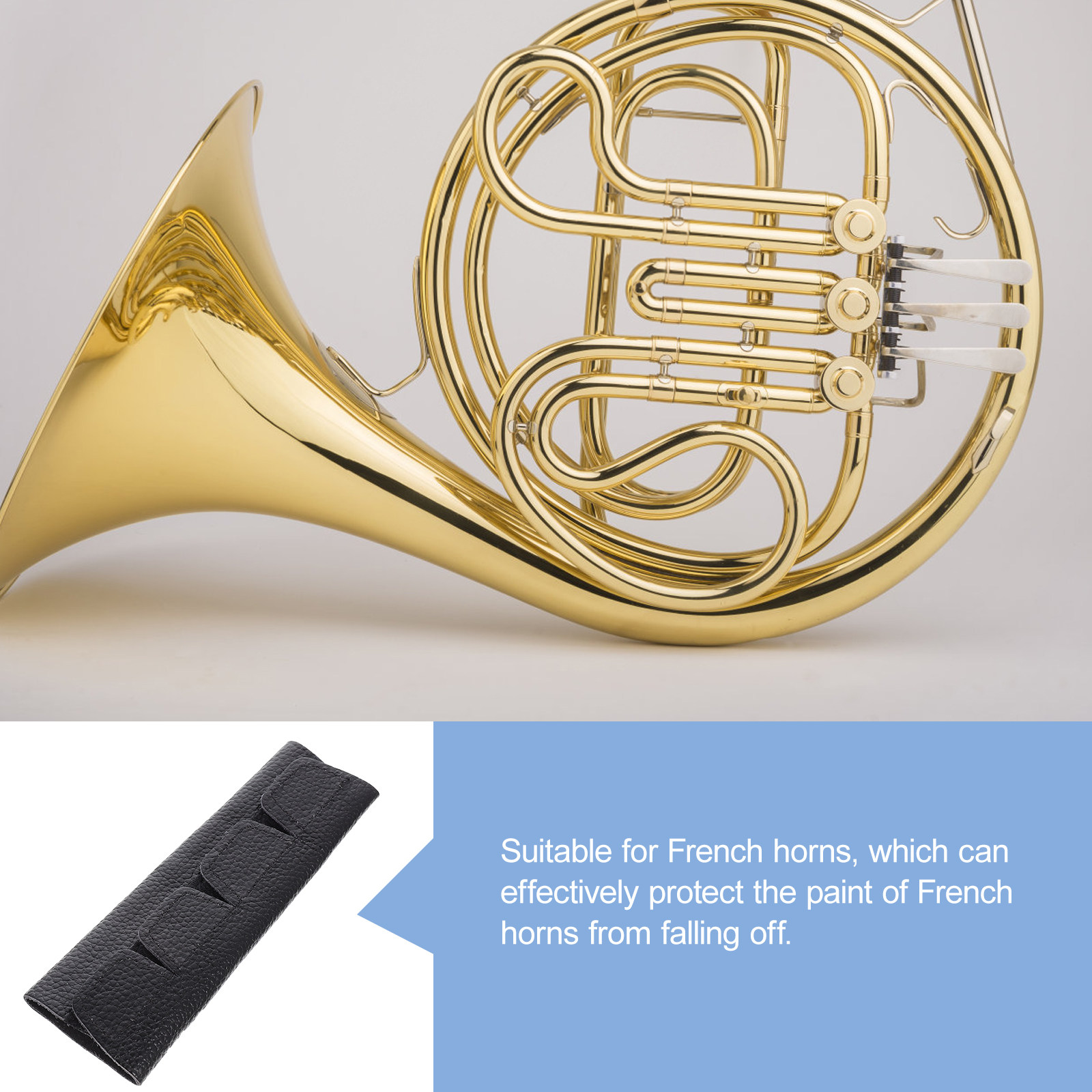 마모 방지 프렌치 호른 패드 보호용 핸드 가드 액세서리 - Musical Instrument French 리뷰 및 가격