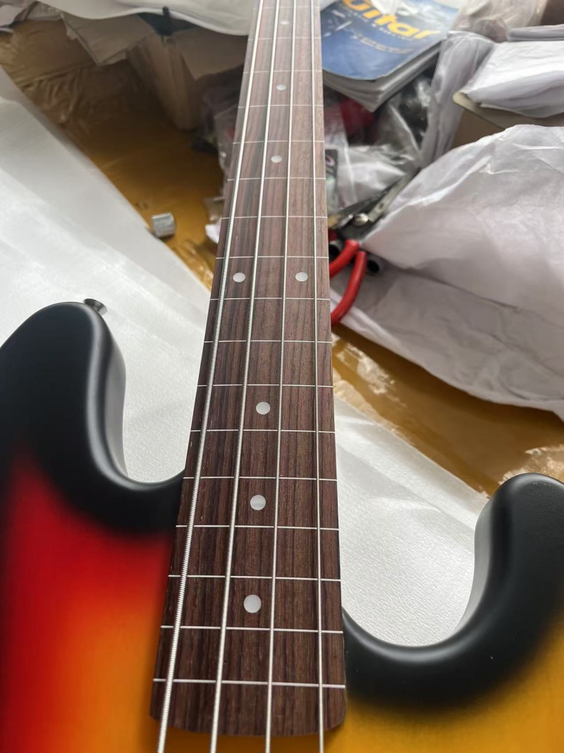 하이 퀄리티 4 스트링 일렉트릭 베이스, 로즈우드 지판 - Bass Guitar Fretless 리뷰 및 가격
